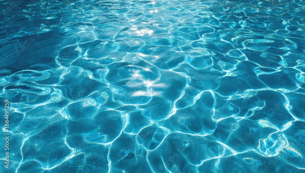 Obraz premium Rippled Pool Water (1)