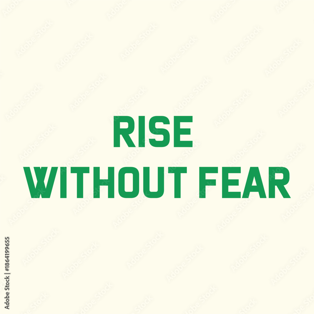 Naklejka premium motivational typography