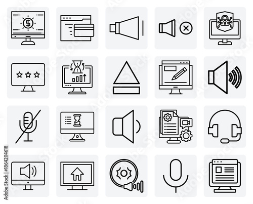 User Interface For Software And Web Applications – Menus, Notifications, And Edit Functions Shown On A Computer Display