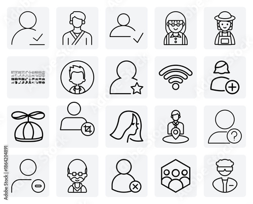 Human Avatars Representing Different Lifestyles – From A Pretty Girl And Nerd Man To A Rockstar Girl For Persona Development