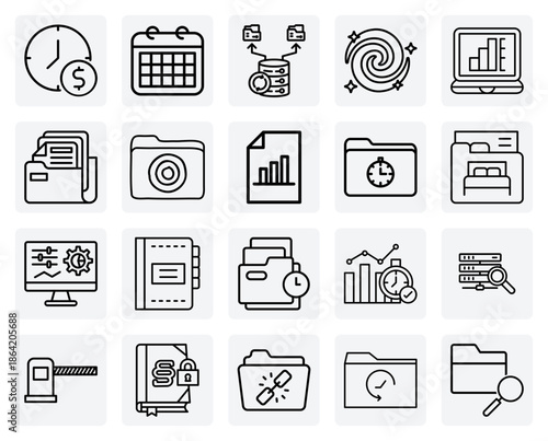 User Interface For Specialized Folder Types – Linking, Searching, And Categorizing Data For Custom Software Applications