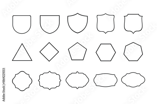 Vector Shapes Collection - Geometric Forms