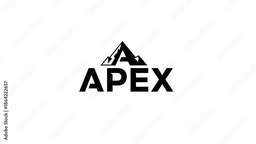 Fototapeta premium mountain road sign