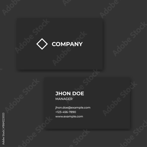 Mono Block Business Card