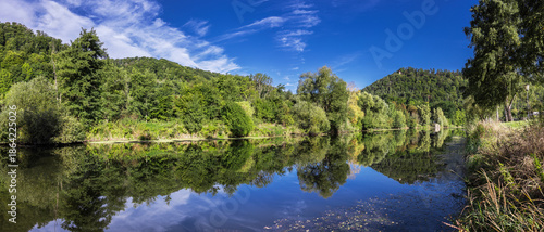 Werra bei Frankenroda im Naturpark Eichsfeld-Hainich-Werratal