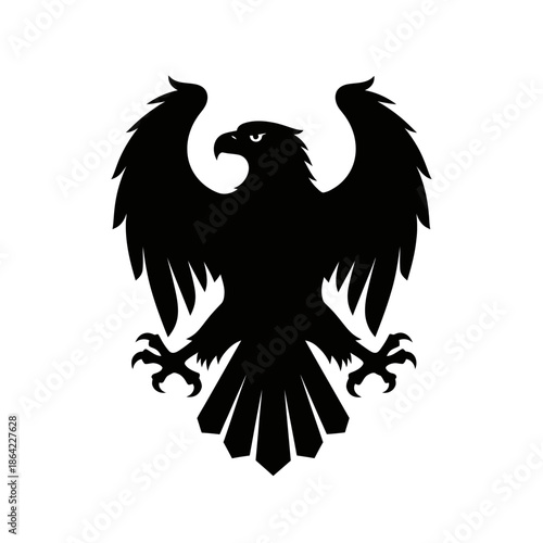 Eagle with wings