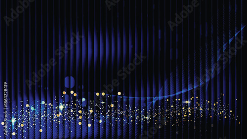 A simple digital representation of a vector file type or placeholder icon for graphic design projects