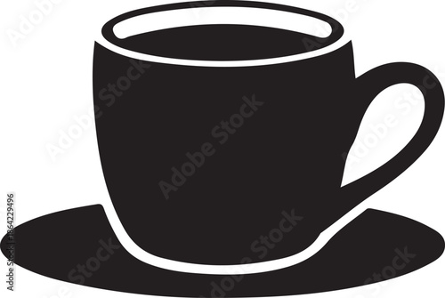 Coffee cup icon vector.  Tea or coffee cups icon. Tea cup illustration sign collection.