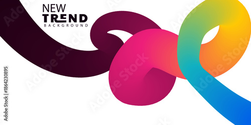 Abstract fluid background vector design for modern creative concepts