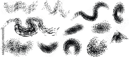 A completely black image creates a sense of emptiness and minimalist aesthetic.