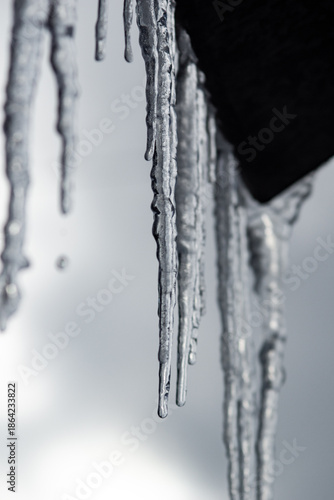 icicles on the roof