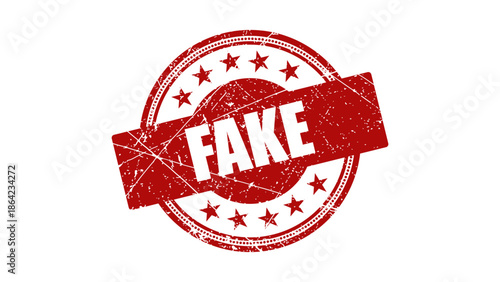 Fake stamp with grunge texture