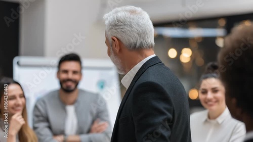 Smiling man in business attire