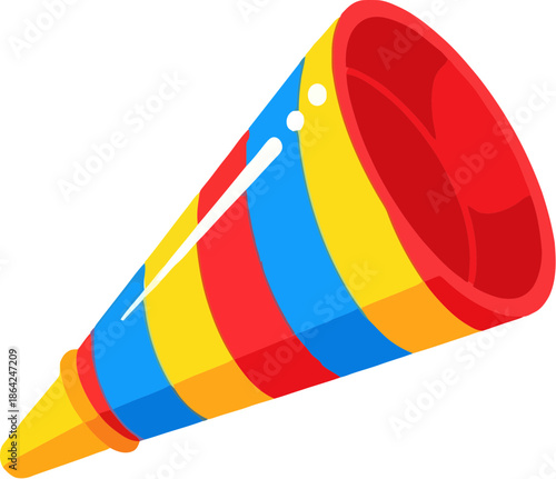 Colorful Party Horn Toy Instrument.