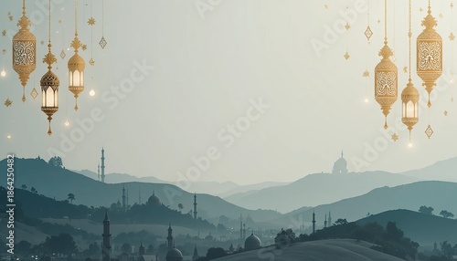 ramadan kareem style editable template background minimalist and islamic style eid mubarak iftar party