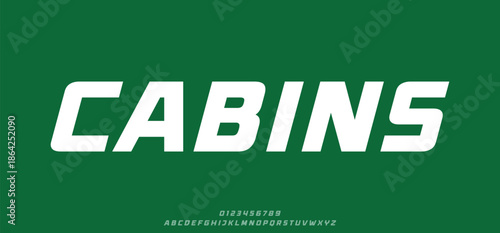 Creative modern rounded alphabet font. Digital abstract futuristic, logo, music, sport, minimal technology typography. Simple numeric vector illustration