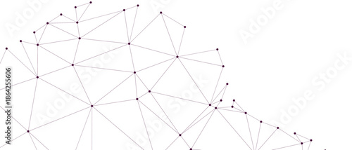 Abstract Digital Technology Network Connection with vector illustration