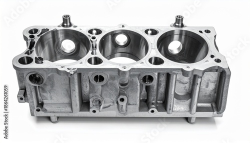 Precision-machined metallic crankshaft showcasing internal engine dynamics and mechanical craftsmanship for automotive performance