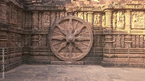 Konark Sun Temple, This Temple is a 13th-century CE Hindu Sun temple at Konark about 35 kilometres (22 mi) northeast from Puri city on the coastline in Puri district, Odisha, India