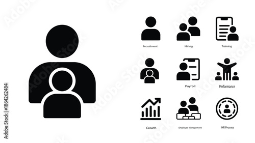 Human Resource Icon Set