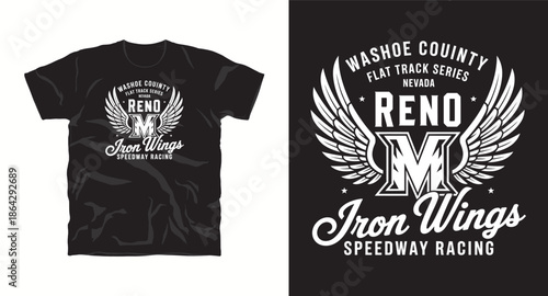 Washoe county flat track series Reno Nevada Iron wings racing