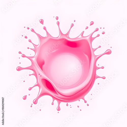 pink juice splash strawberry, strawberry drink splash effect, fruit smoothie splash, pink liquid splash art, juicy strawberry beverage, refreshing fruit splash, strawberry juice wave, sweet drink spla