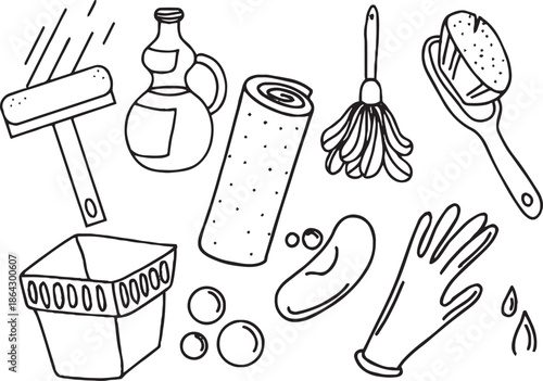 Free Spring Cleaning Vectors Pro Vector