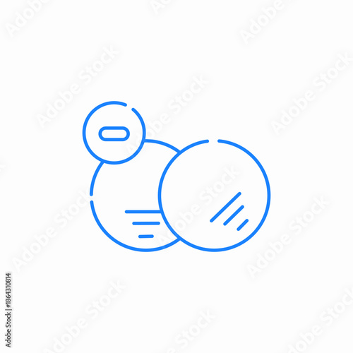 low dosage tablets icon sign vector