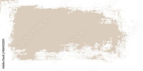 A vintage grunge floral frame features an aged paper texture and antique parchment pattern on an old textured wall backdrop with a dirty vector border illustration for a retro art design