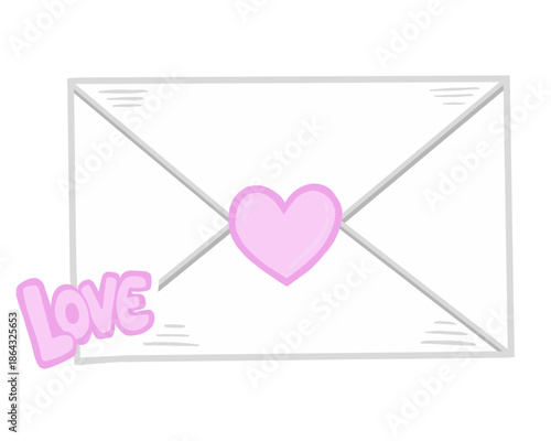 Carta LOVE personalizable.