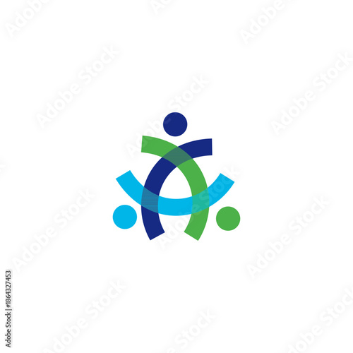 health initial A logo design