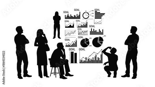 Team discussing business goals and strategies