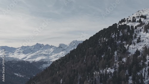 SNOW-CROWNED SWISS ALPS PANORAMAS
