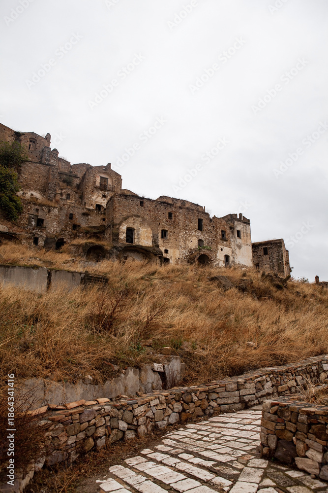 Fototapeta premium Craco is Italy’s 