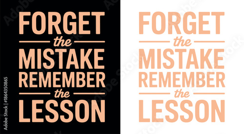 Inspirational Quote Typography Design
