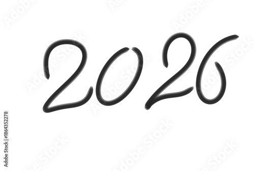 Modern 2026 typography for future concepts and planning