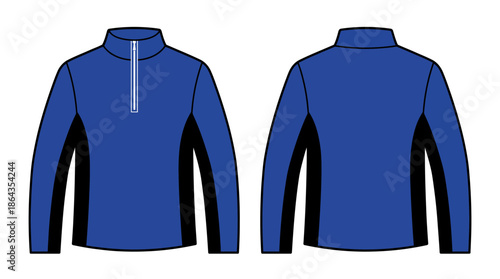 Dynamic Sports Jersey Design, Hockey Apparel Concept, Vector Illustration, Modern Style, Creative Environment