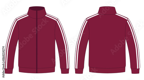 Cycling Jersey Design Showcase, Performance Apparel, Graphic Illustration, Sports Environment, Digital Art, Front and Back View