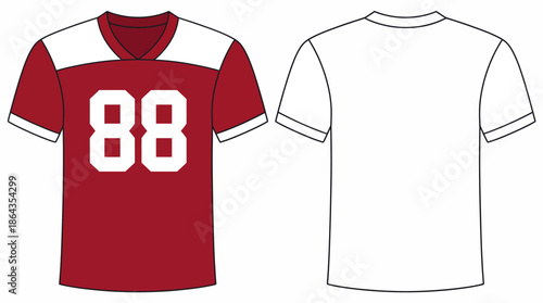 Sporty Red Sleeveless Muscle Tee Design for Athletic Wear Mockup in Clean White Background