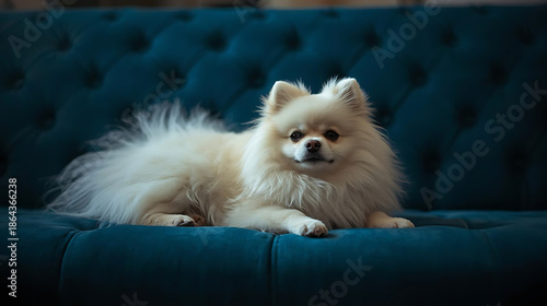 Snow Covered Ground with Silver Can and Pines