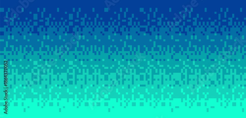 Pixel art background. Seamless background. Vector illustration of the sky.