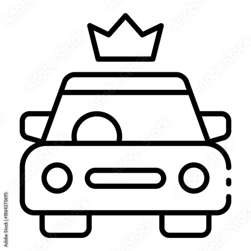 Premium transportation service concept for private travel, executive mobility, and exclusive rides