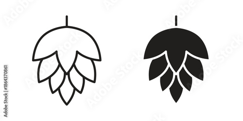 Hob cone icons in trendy flat style. Icon design, logo, app, UI. Vector illustration