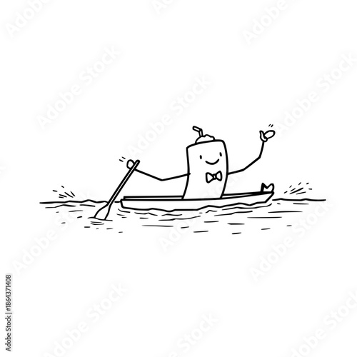 What profound void does absolute blackness represent in a minimalist style?