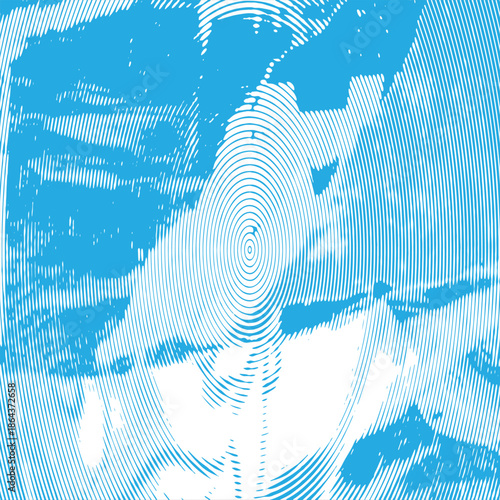 Blue and white water ripples light surface overlay background. 3d clear ocean surface pattern with reflection effect backdrop. Marble desaturated texture.