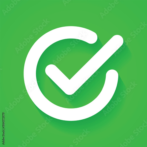 Vector Check Mark Icon Symbol