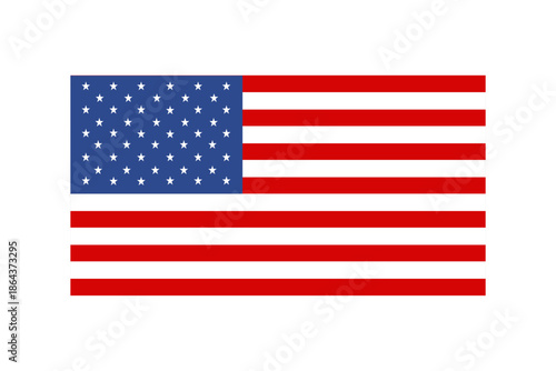 American Flag Pattern With Stars And Stripes, National Pride, Patriotic Symbol Of United States