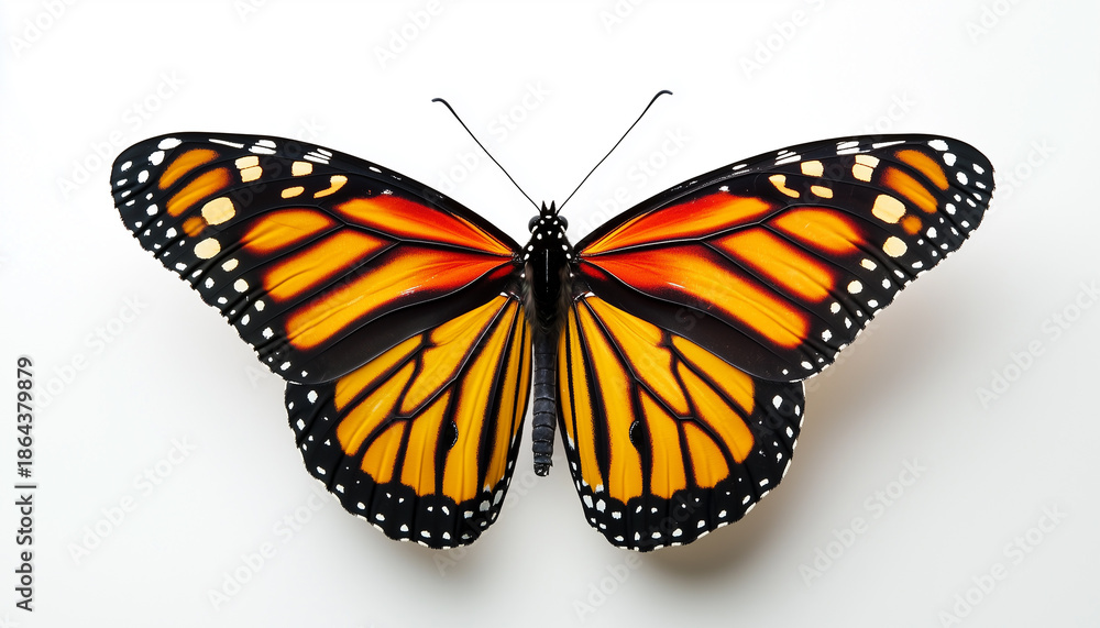 Fototapeta premium butterfly isolated on white background