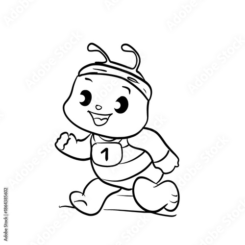 Ant Insect Coloring Page For Kids