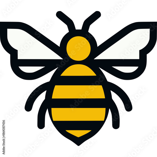 Bee Vector Icon